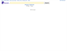 Tablet Screenshot of cluuz.com